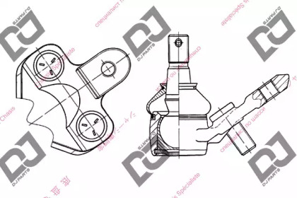 Шарнир DJ PARTS DB1140